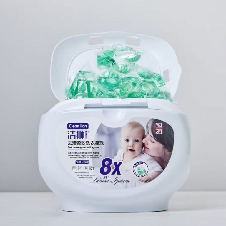 Three-chamber-laundry-pods