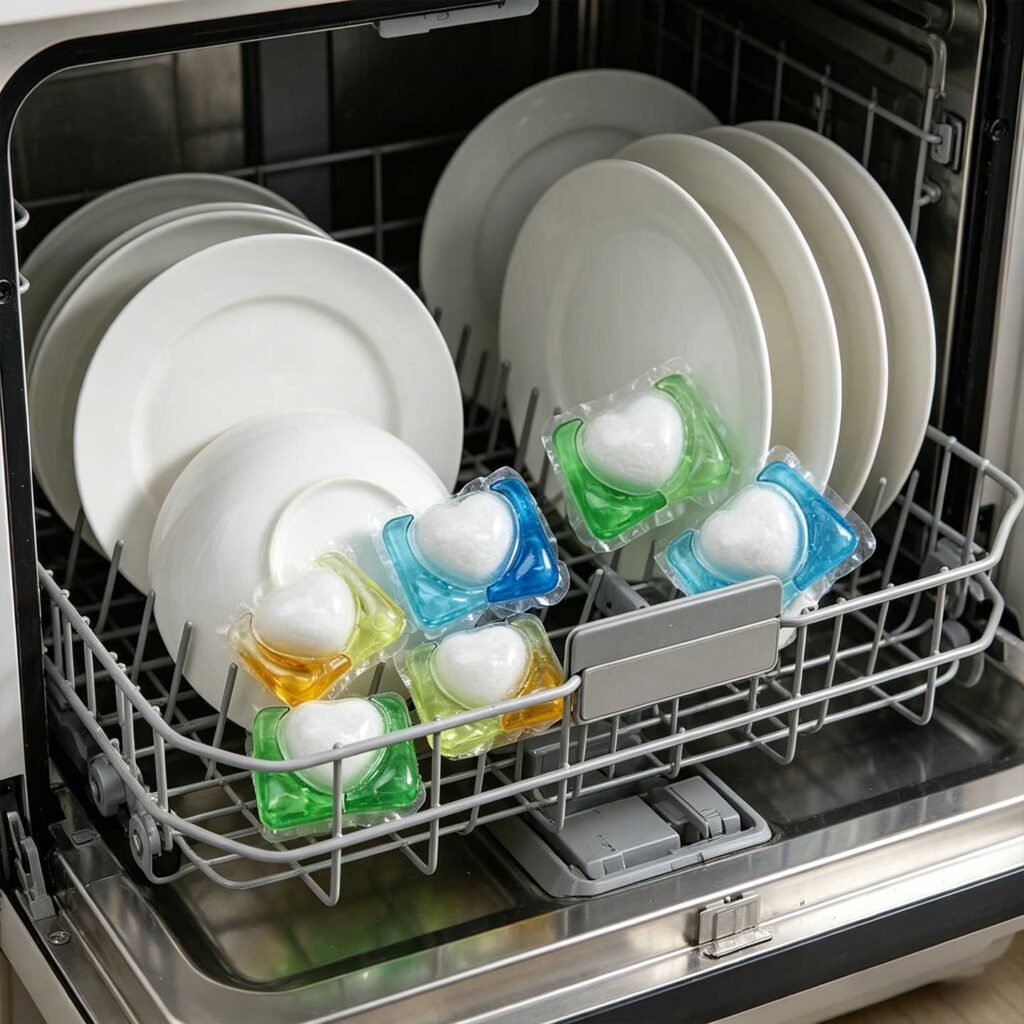 Dishwasher Pods for Hard Water